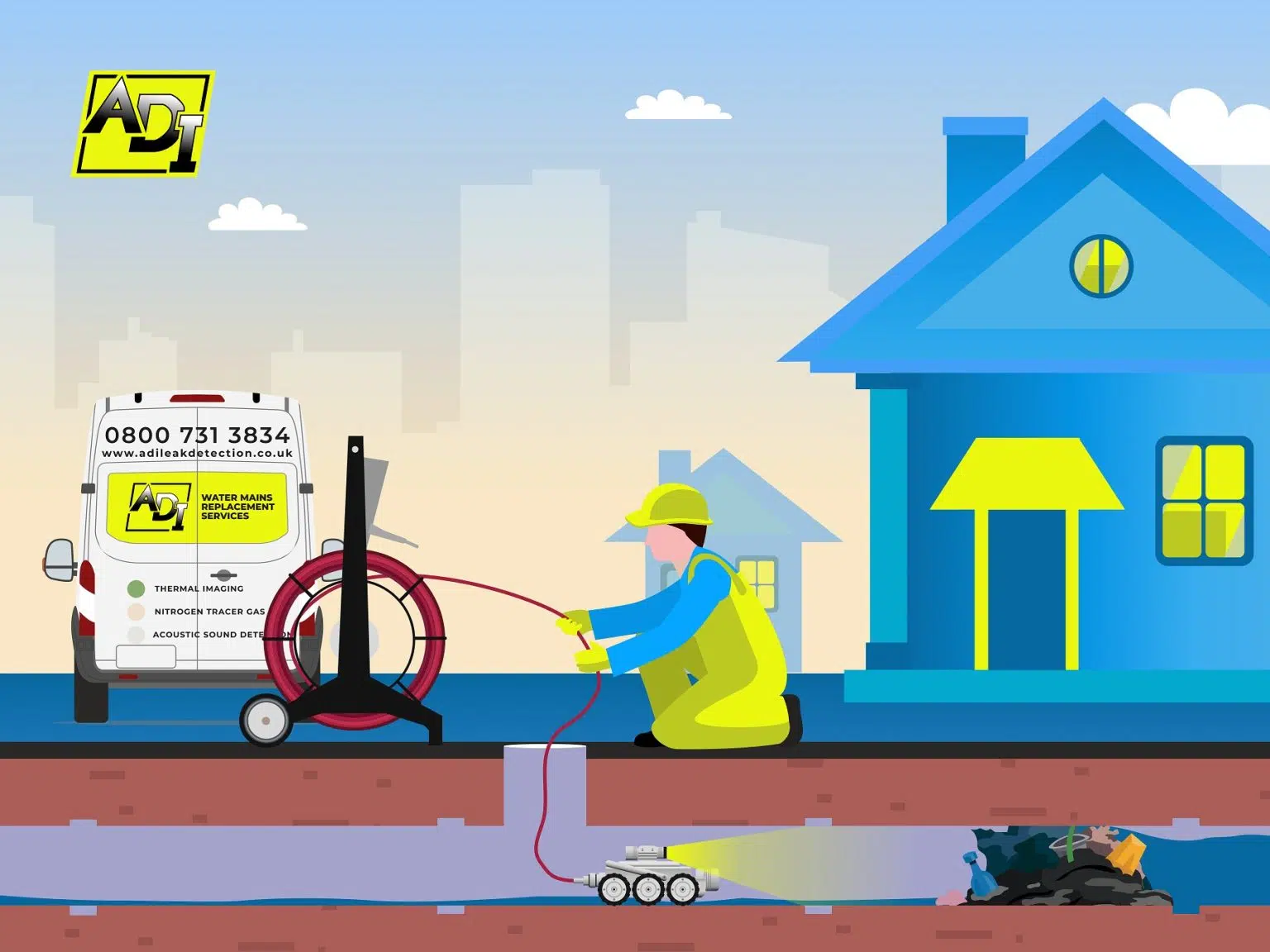 Drainage CCTV Surveys & Investigations West Midlands